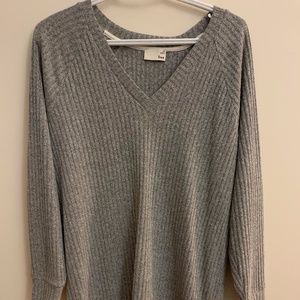 Grey Wilfred Free Oversized Sweater Dress